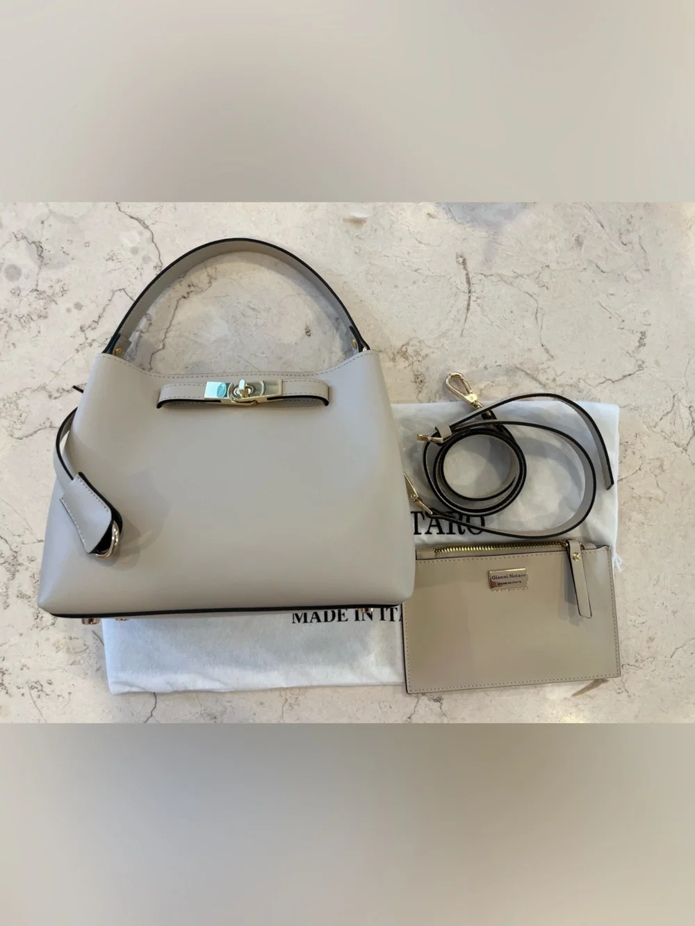 Gianni Notaro Emily Bag Cream